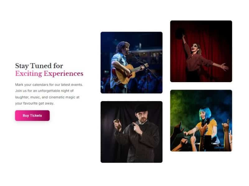 Content Box Overlay with a Gradient Text Effect