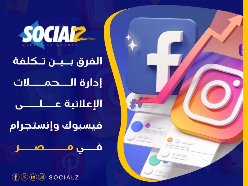 تكلفة إدارة حملات فيسبوك وإنستجرام مصر